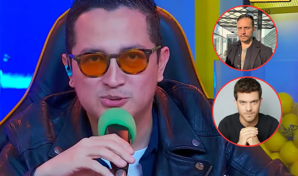 Carlos Orozco cuestionó que tanto Nico Ponce como Juan Carlos Rey de Castro sean considerados "galantes de telenovelas". Foto: Composición LR/ YouTube de Ouke/ Instagram de Nico Ponce/ Difusión