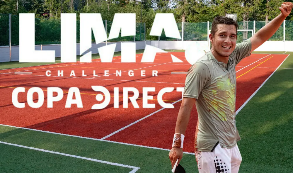 Gonzalo Bueno tiene una participación relevante en el Lima Challenger 2025. Foto: Composición LR/ Archivos GLR