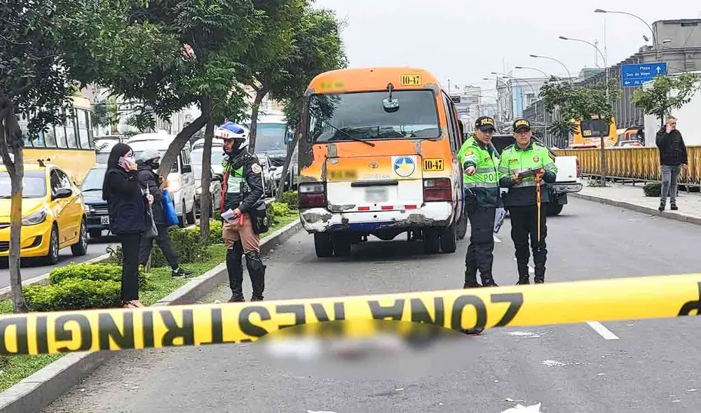 Cúster implicada en la muerte de ciudadano atropellado, cerca a Plaza Bolognesi, no está habilitada para brindar el servicio de transporte.