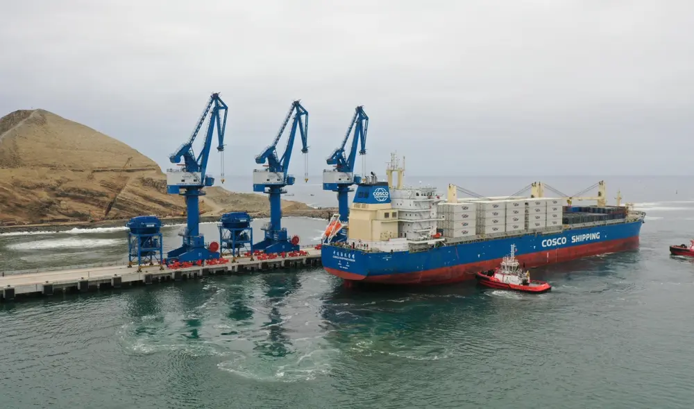 La importación de vehículos por el megapuerto de Chancay al cierre de mayo es de más de 5.300 unidades.