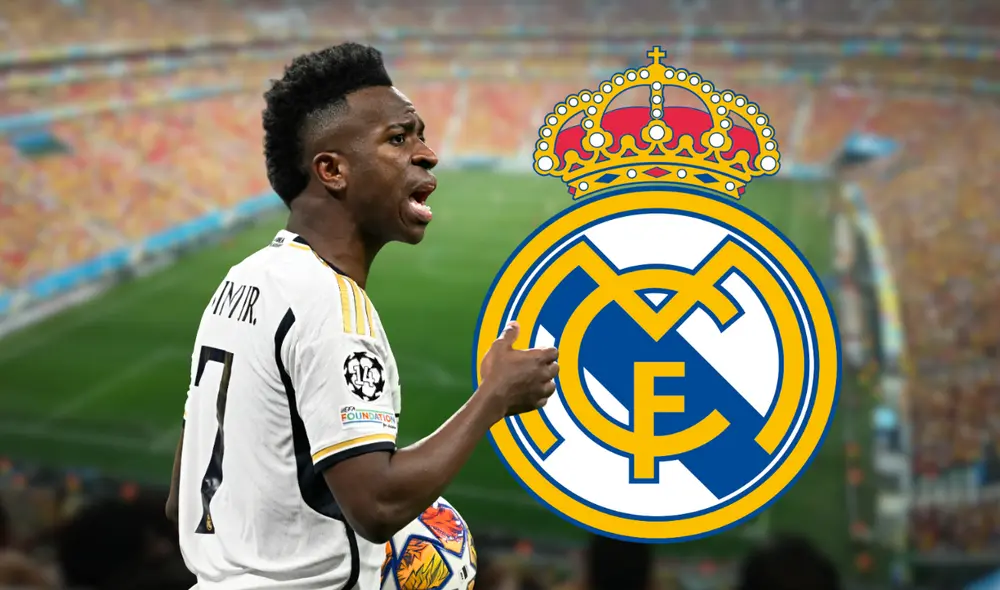 El futuro de Vinicius en el Real Madrid parece estar sobre la cuerda floja. Foto: Composición LR/ Archivo GLR