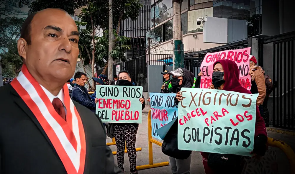 Ciudadanos protestaron contra la JNJ | Composición: Ariana Espinoza / Foto: LR. Ciudadanos protestaron contra la JNJ | Composición: Ariana Espinoza / Foto: LR.