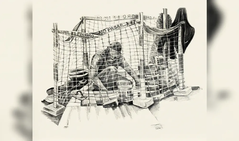 "No pasar". Imagen: Difusión.