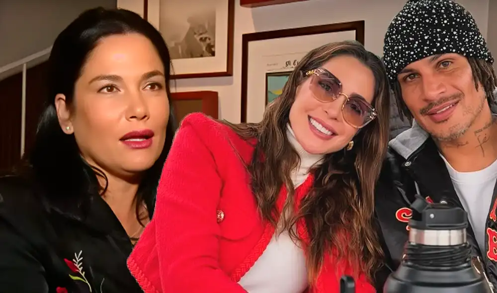 Daniela Cilloniz encara a Ana Paula Consorte tras enfrentamientos por pasado amoroso con Paolo Guerrero. Foto: Composición LR/captura Youtube/Instagram