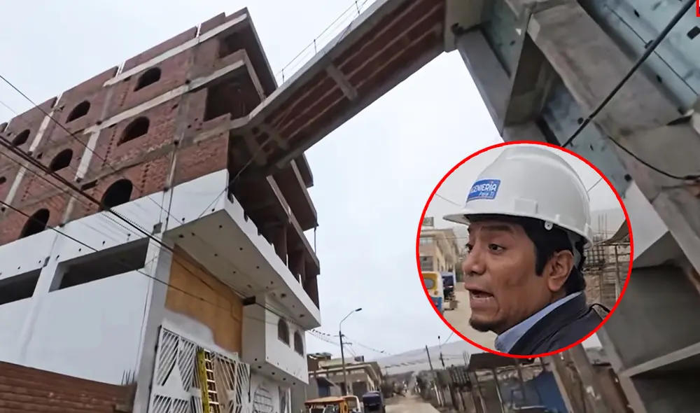 Especialista llama a la Municipalidad de Ancón a actuar de inmediato. Foto: composición LR/ captura Cuarto Poder/@ingenieriaparati/ TikTok