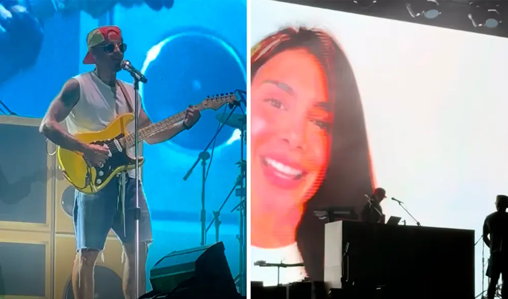 Greeicy impacta con emotiva sorpresa a Mike Bahía durante concierto en Perú por su cumpleaños. Foto: Composición LR/captura Tiktok Greeicy impacta con emotiva sorpresa a Mike Bahía durante concierto en Perú por su cumpleaños. Foto: Composición LR/captura Tiktok