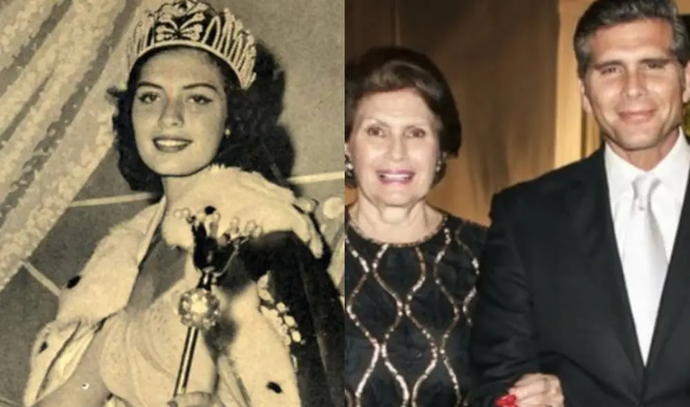 Gladys Zender, madre de Christian Meier, ha sido la única peruana en ser Miss Universo. Foto: Composición LR/difusión