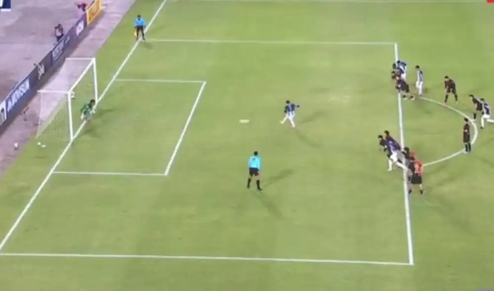 Fernando Gaibor marcó su primer gol con Alianza Lima. Foto: captura de L1 Max Fernando Gaibor marcó su primer gol con Alianza Lima. Foto: captura de L1 Max