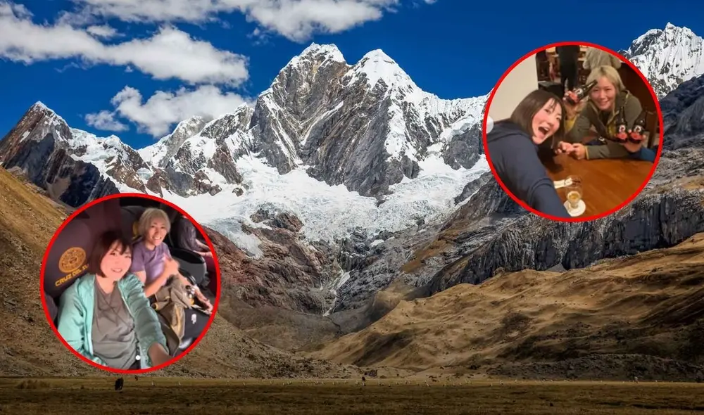 Las últimas fotografías de las turistas japonesas en el Huascarán conmocionan a la comunidad montañista