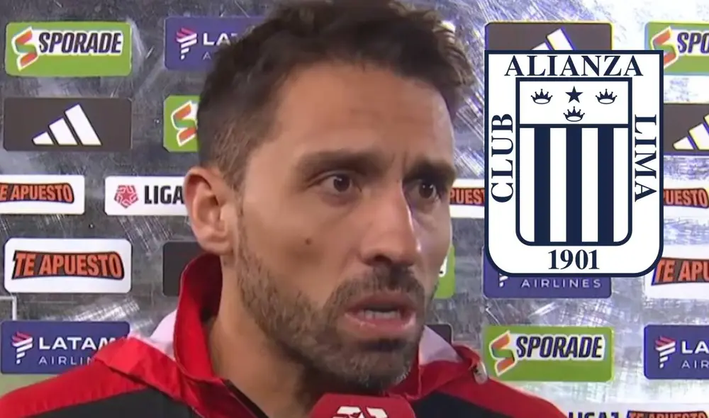 Cristian Bordacahar fue titular en el Alianza Lima vs Melgar. Foto: composición LR/captura de L1 MAX