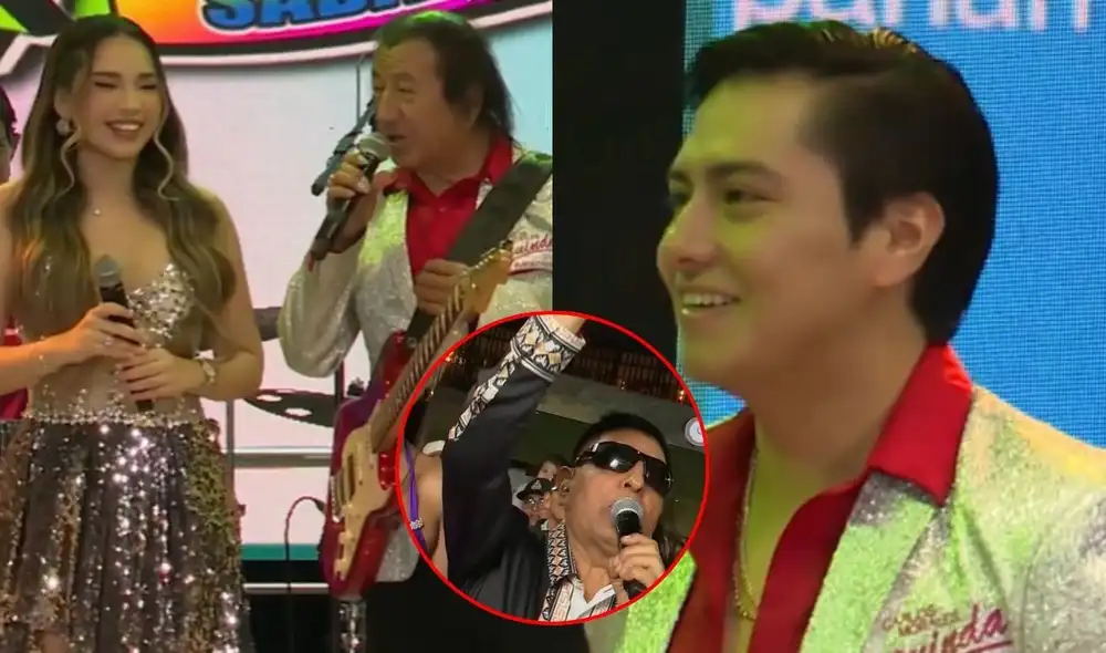 Carlos Anthony del Grupo Guinda y Alondra Huárac generaron revuelo. Foto: Composición LR/Panamericana