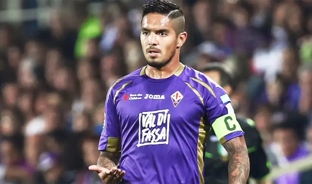 Juan Vargas recordó su paso por la Fiorentina y la dura advertencia que recibió de Montella. Foto: difusión