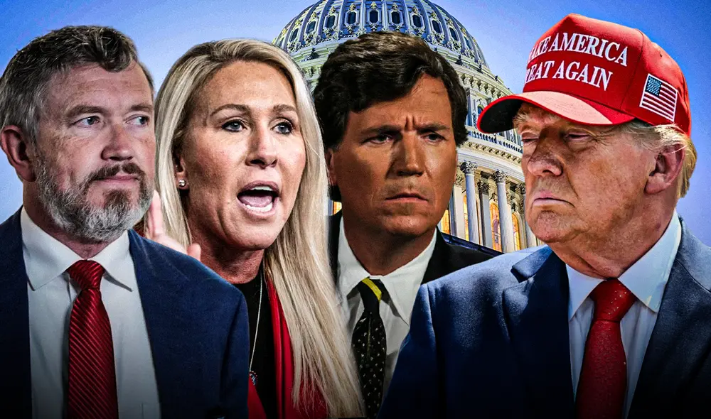 Republicanos han criticado la legalidad de la decisión de Donald Trump de atacar Irán. Foto: composición LR / AFP Republicanos han criticado la legalidad de la decisión de Donald Trump de atacar Irán. Foto: composición LR / AFP