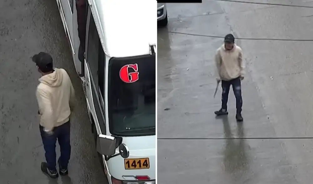 Detienen a sujeto que amenazaba con machete en Villa María del Triunfo. Foto: Composición LR Detienen a sujeto que amenazaba con machete en Villa María del Triunfo. Foto: Composición LR