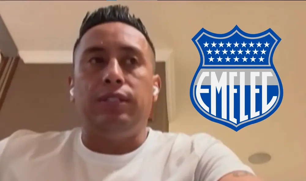 Christian Cueva respondió qué se siente ser catalogado como 'salvador' de Emelec. Foto: composición LR/captura de GOLPERU