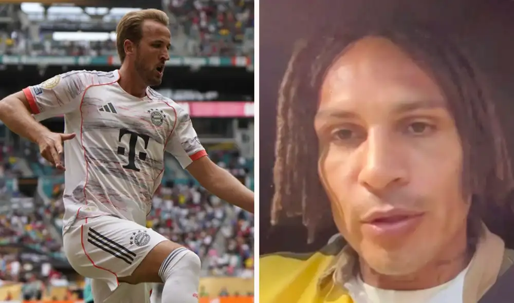 Paolo Guerrero analizó el Bayern Múnich vs Flamengo por el Mundial de Clubes 2025. Foto: composición LR/captura de DAZN