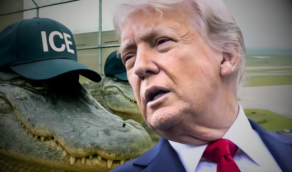 Donald Trump irá a Florida para inaugurar Alligator Alcatraz, centro de detención para inmigrantes.