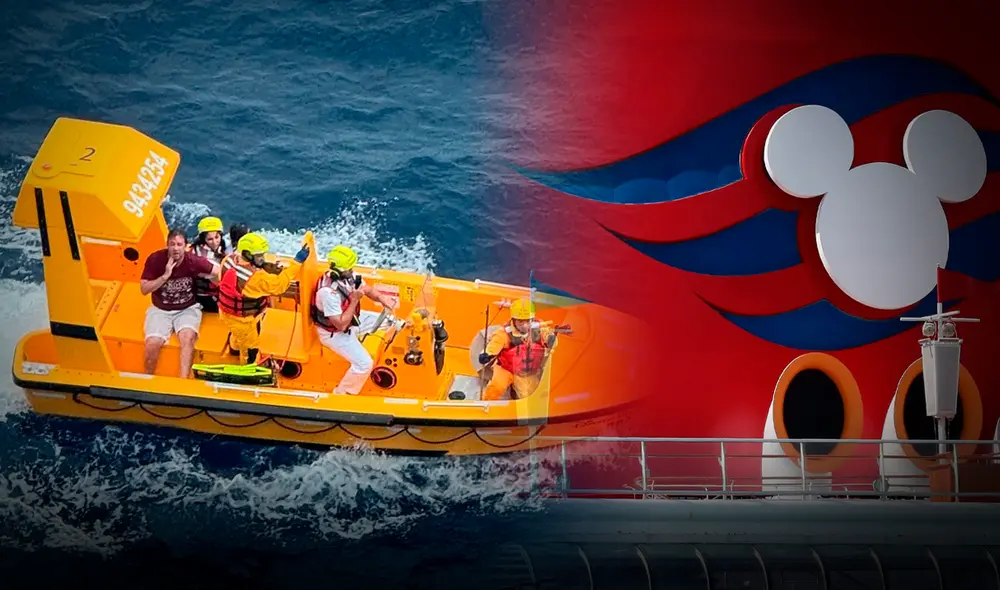 Un padre protagonizó un emotivo momento salvando a su hija tras caer al mar.