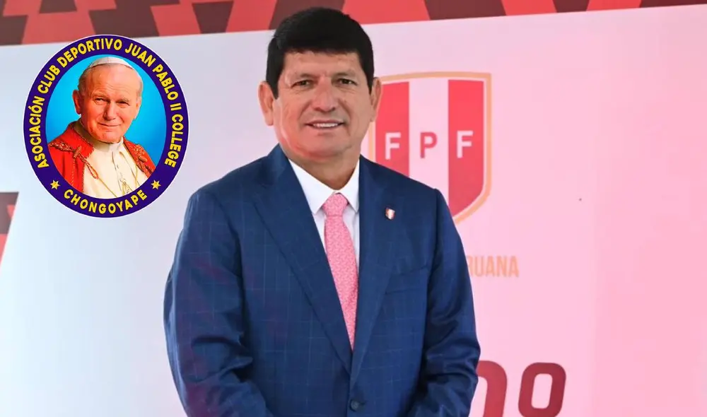 Agustín Lozano es presidente de la FPF desde el 2018. Foto: composición LR Agustín Lozano es presidente de la FPF desde el 2018. Foto: composición LR