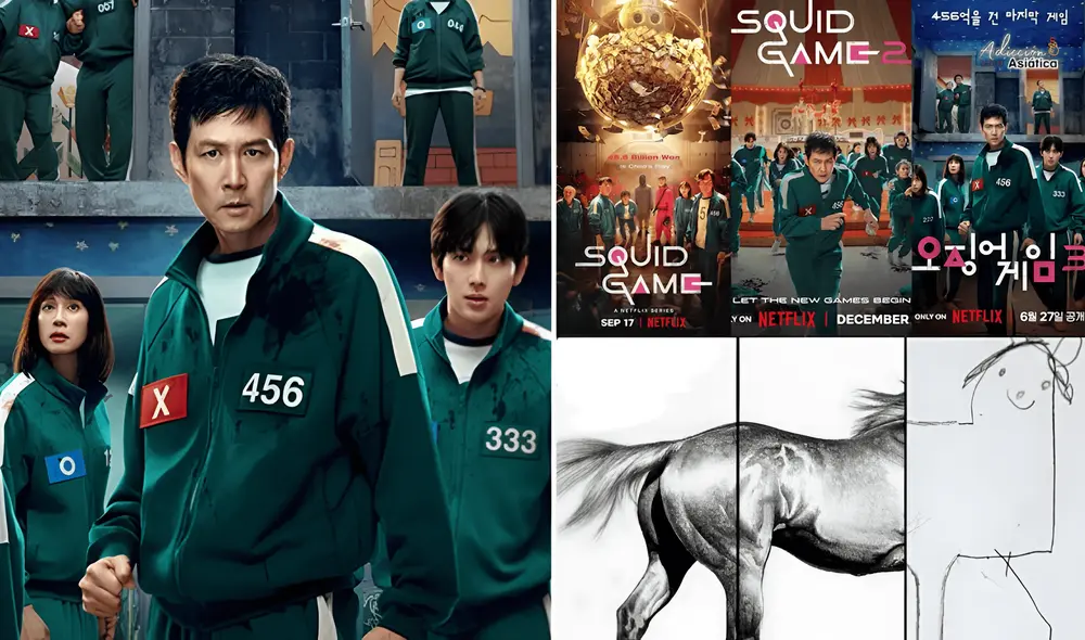 El Juego del Calamar ha dejado muchas reacciones divertidas en internet sobre el final de la serie de Netflix. Foto: composición LR/Espinof/X