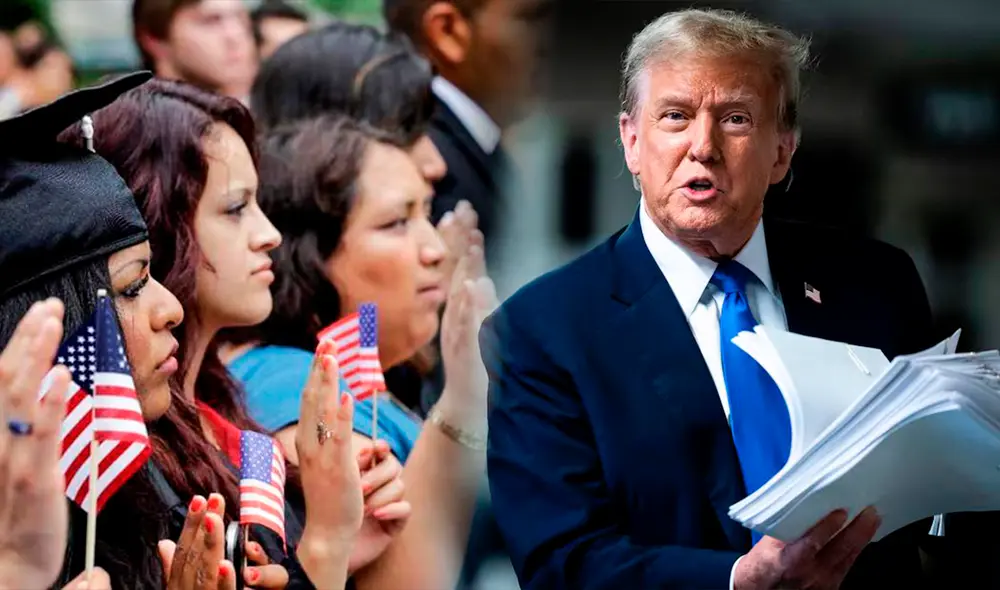 El Gobierno de Donald Trump apunta a la desnaturalización de inmigrantes que cometieron delitos civiles. El Gobierno de Donald Trump apunta a la desnaturalización de inmigrantes que cometieron delitos civiles.