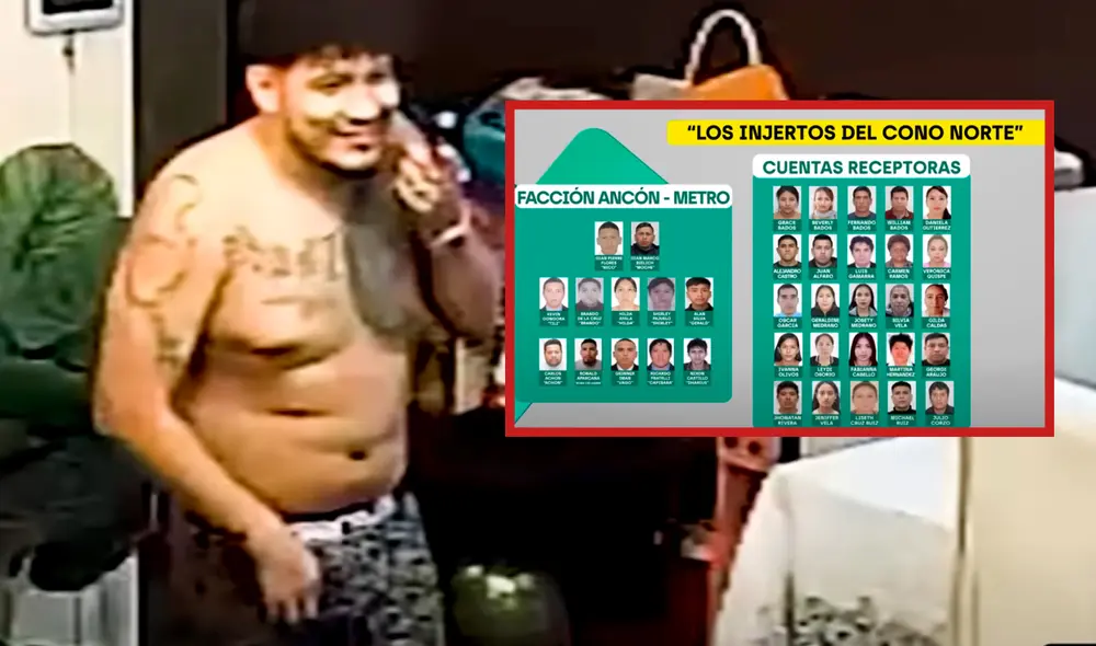 La información policial reveló a al menos 17 implicados en la organización criminal del 'Monstruo'. Foto: Composición LR/Latina La información policial reveló a al menos 17 implicados en la organización criminal del 'Monstruo'. Foto: Composición LR/Latina