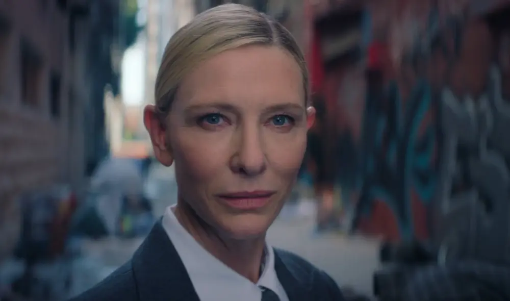 Cate Blanchett aparece en la escena final de 'El juego del calamar'. Foto: Netflix.