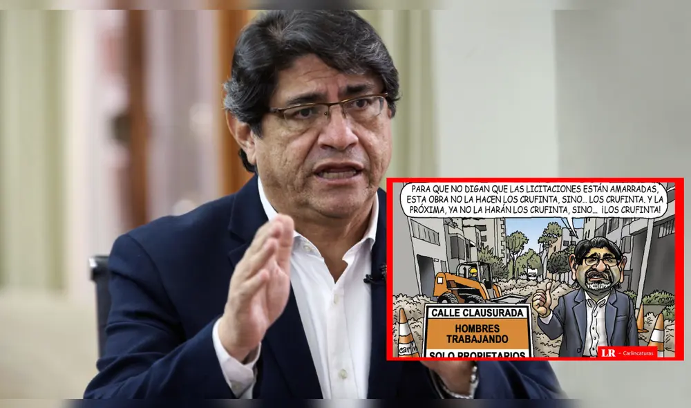 Carlicantura retrata las licitaciones en Miraflores. Foto: composición LR