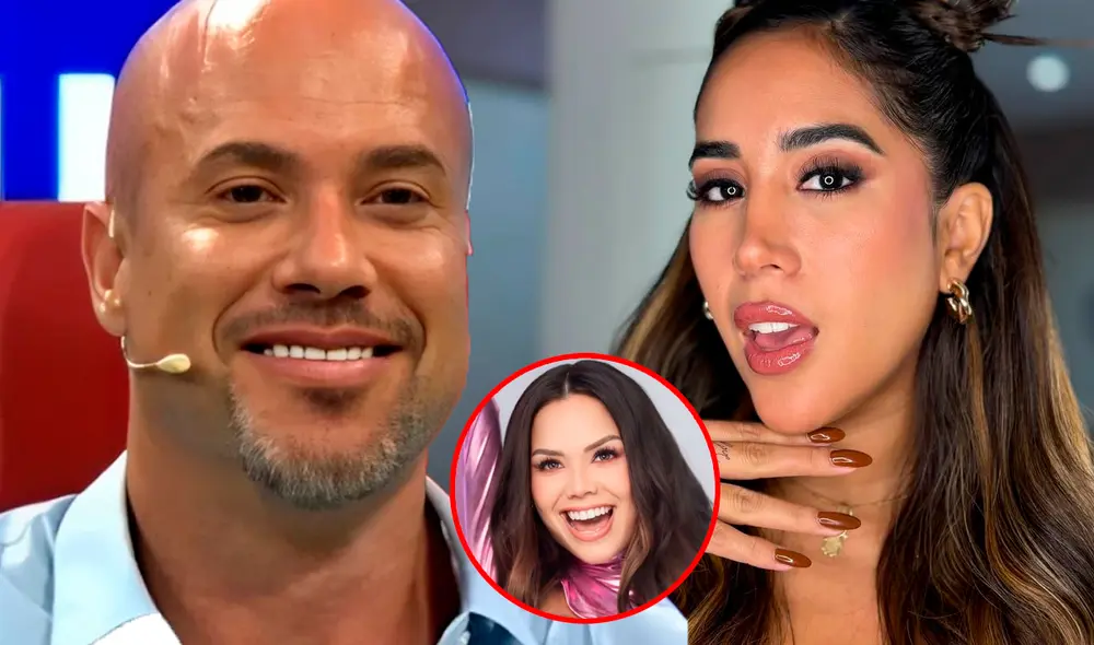 Melissa Paredes envuelta en escándalo con Bruno Agostini y Andrea San Martín. Foto: Composición LR/Captura/YouTube Melissa Paredes envuelta en escándalo con Bruno Agostini y Andrea San Martín. Foto: Composición LR/Captura/YouTube