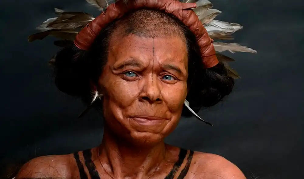 Reconstruyen el rostro de la mujer de Margaux, quien vivió durante la edad de Piedra, en lo que hoy es Bélgica. Foto:  Kennis & Kennis