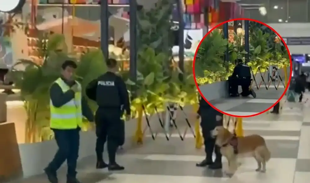 Mochila abandonada en el nuevo aeropuerto Jorge Chávez genera alarma