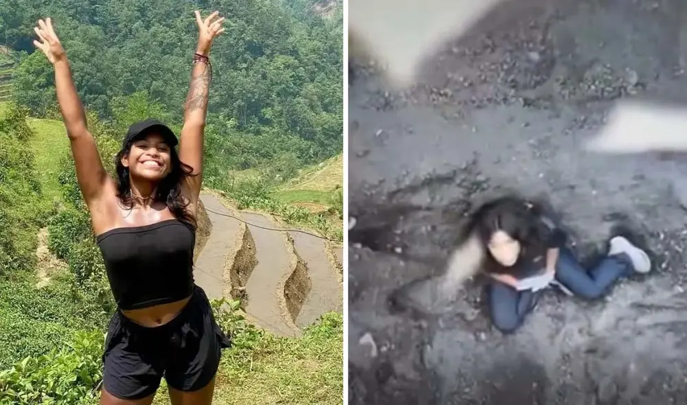 La turista brasileña, Juliana Marins, fue encontrada sin vida dentro del volcán Rinjani en Indonesia. Foto: composición LR/X