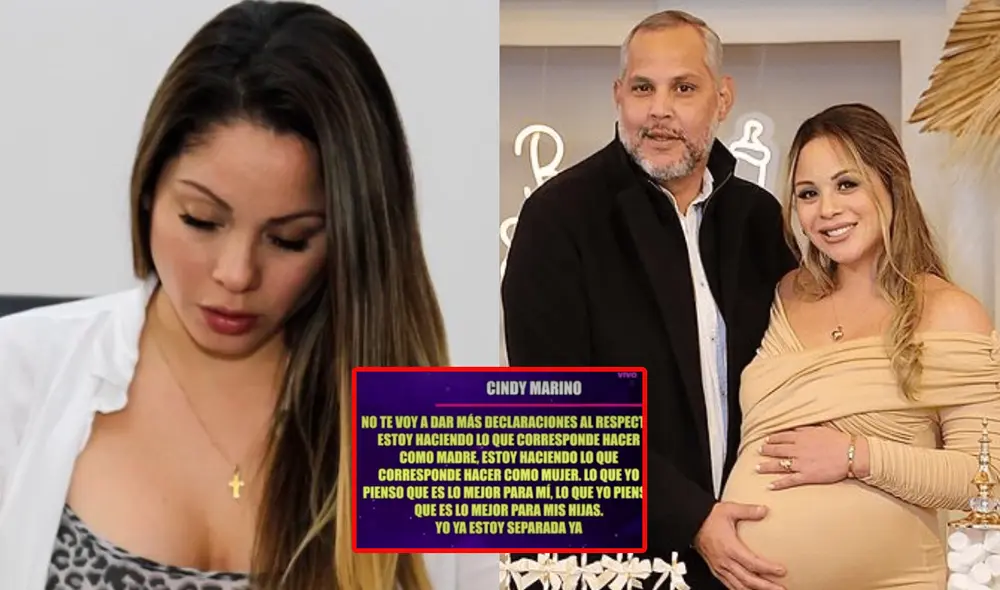 Cindy Marino tiene dos hijos. Foto: Instagram/cindymarino/ATV