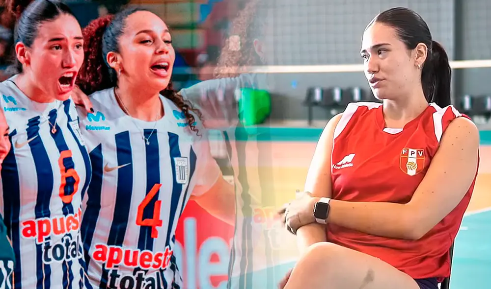 Aixa Vigil se despidió de Alianza Lima con un bicampeonato. Foto: composición LR/Alianza Lima/Central Vóley