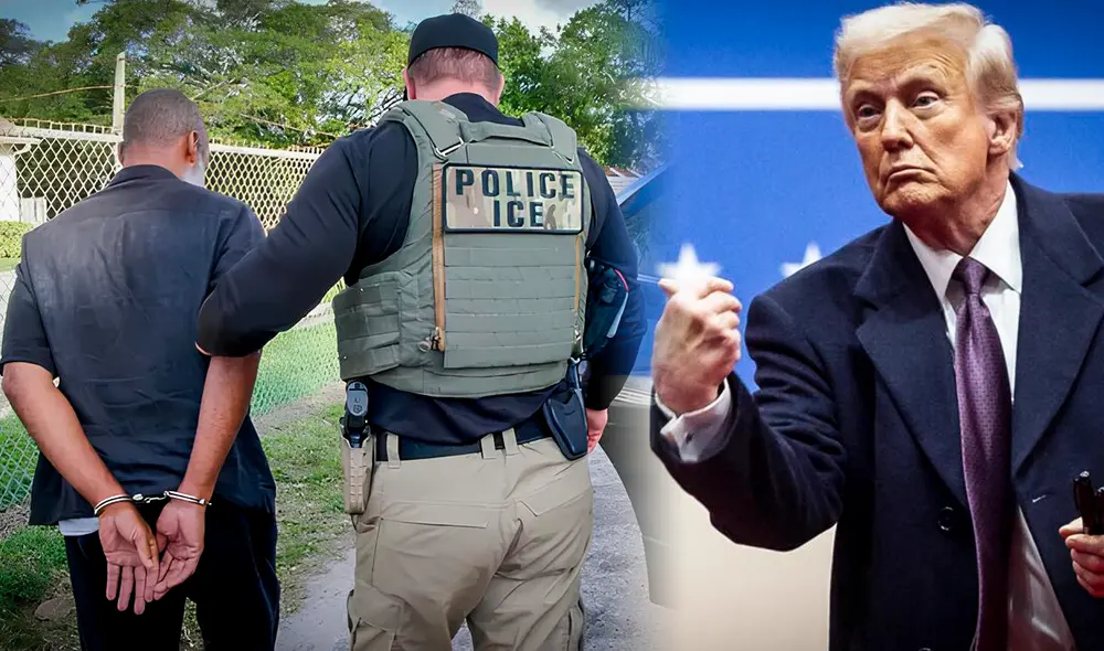 El Gobierno de Donald Trump implementa deportaciones aceleradas con la colaboración de ICE.