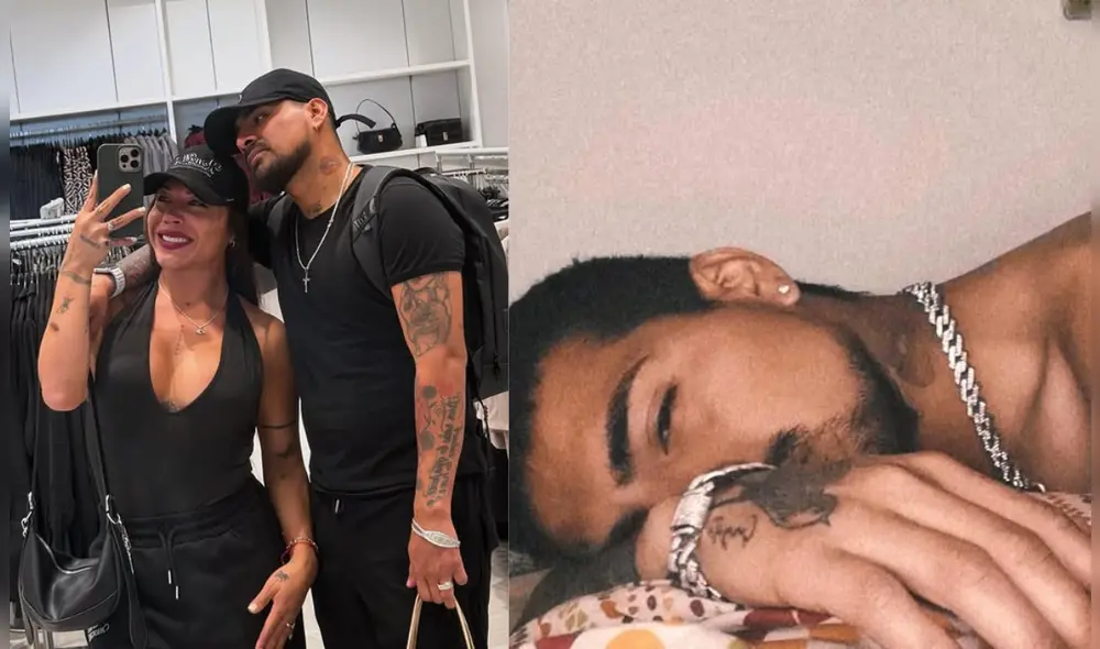 Miguel Rubio terminó su relación con Dayanita después del programa de Magaly Medina. Foto: Composición LR / @leanbadboy