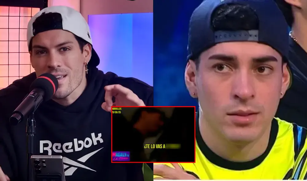 Patricio Parodi se pronunció sobre los audios filtrados por Magaly Medina. Foto: composición LR/YouTube/"Doble sentido"/América TV