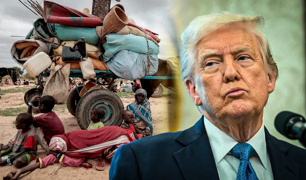 USAID Donald Trump Foto: composición LR / AFP