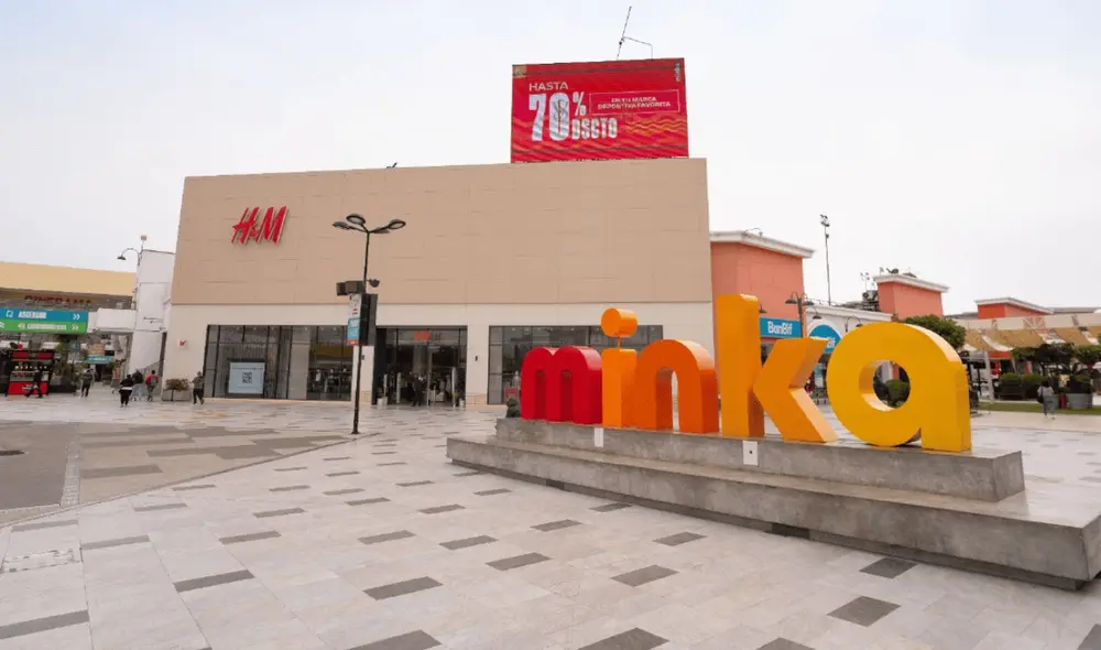 El centro comercial Minka tiene más de 540 locales y recibe más de 18 millones de visitas al año. Foto: ACCEP
