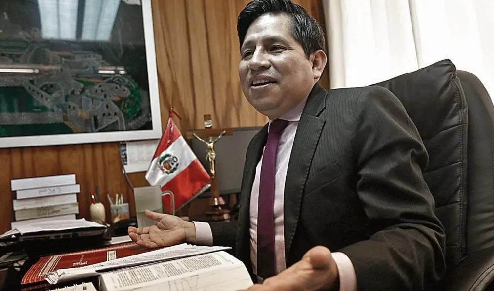 Abel Concha, exfiscal de la Nación. Foto: difusión