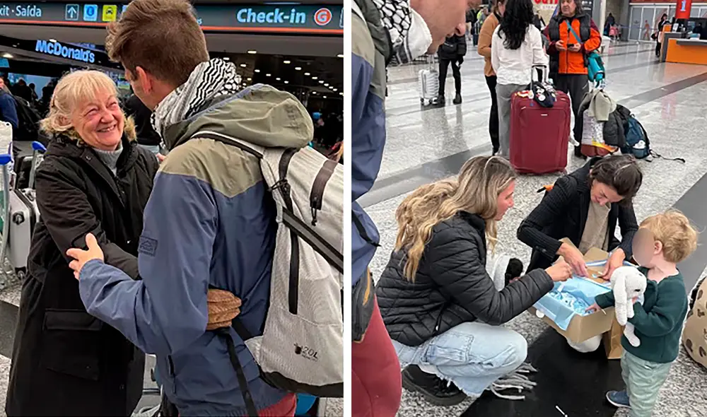 Andrés De Nastchokine y su esposa Marie Lalanne llegaron al país desde Italia junto a sus dos hijos. Foto: Composición LR/TN Andrés De Nastchokine y su esposa Marie Lalanne llegaron al país desde Italia junto a sus dos hijos. Foto: Composición LR/TN