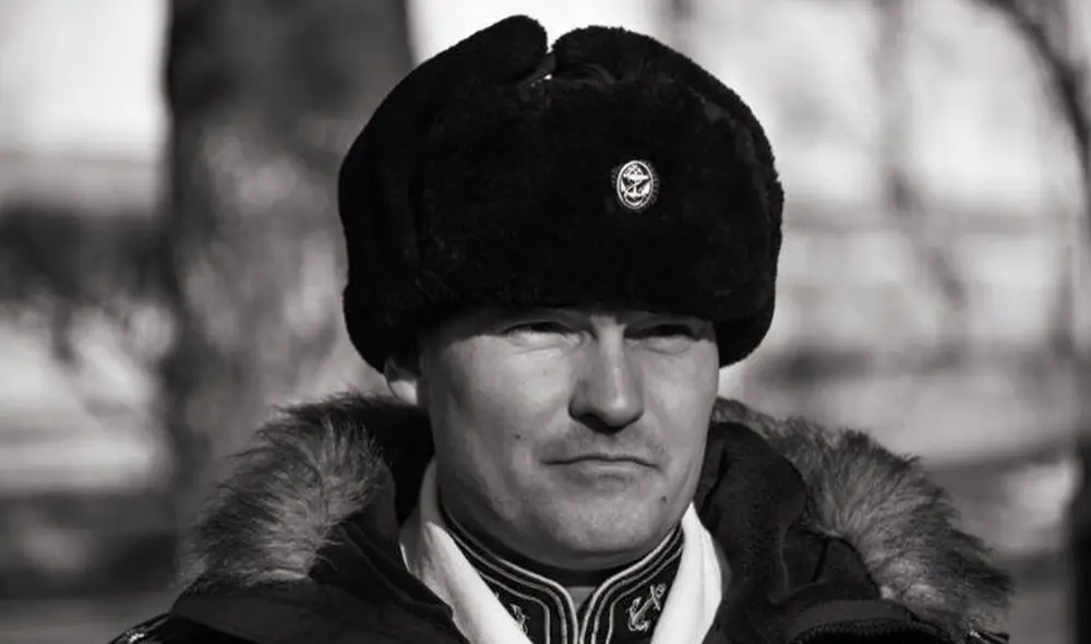 Gudkov, de 45 años, falleció junto con otros diez militares rusos, incluyendo al oficial Nariman Shikhaliyev. Foto: News As