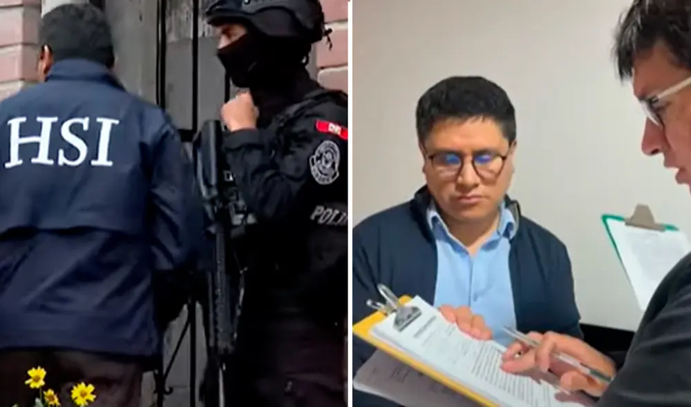 La madre del sujeto intentó defenderlo durante la intervención policial. Foto: Composición LR/Latina La madre del sujeto intentó defenderlo durante la intervención policial. Foto: Composición LR/Latina