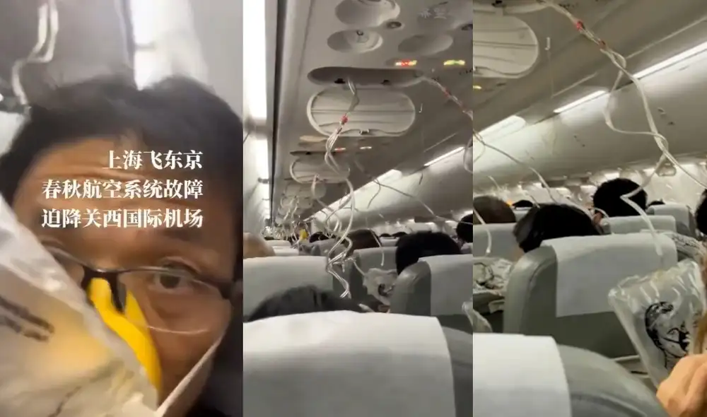 La aeronave, un Boeing 737 que viajaba de China a Japón, que transportaba 191 personas, se desplomó de imprevisto. Foto: composición LR/X