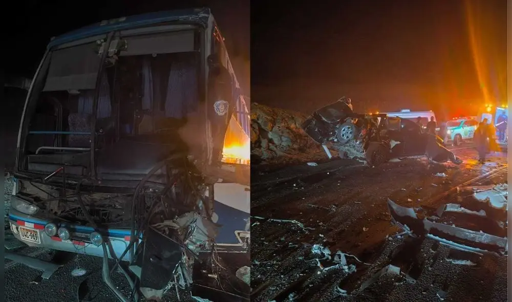 Triple choque deja 1 muerto en carretera de Arequipa. Foto: Composición LR/Mirelia Quispe/URPI LR Triple choque deja 1 muerto en carretera de Arequipa. Foto: Composición LR/Mirelia Quispe/URPI LR