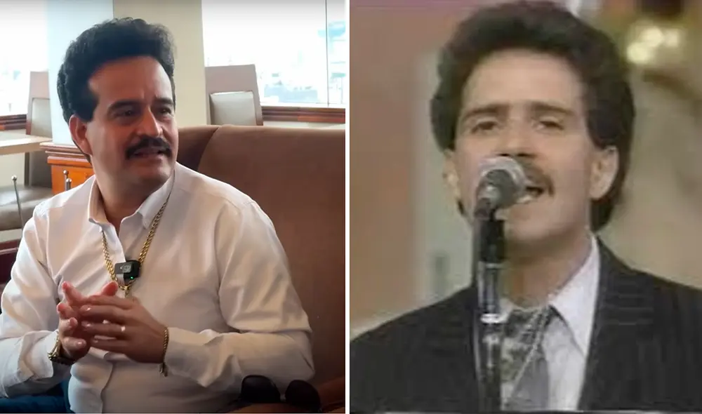 David Zahan, imitador internacional de Frankie Ruiz, revive la era dorada de la salsa. Foto: Composición LR/captura YouTube