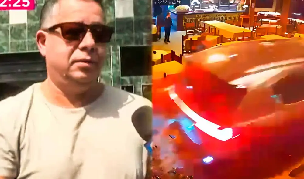 Los comensales informaron que el conductor del vehículo los amenazó antes de impactar su unidad contra el restaurante El Charrúa.