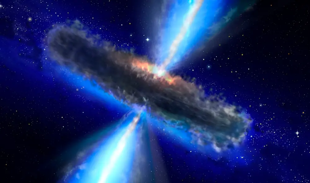 La NASA descubrió una reserva de agua 140.000 millones de veces más grande que la Tierra.