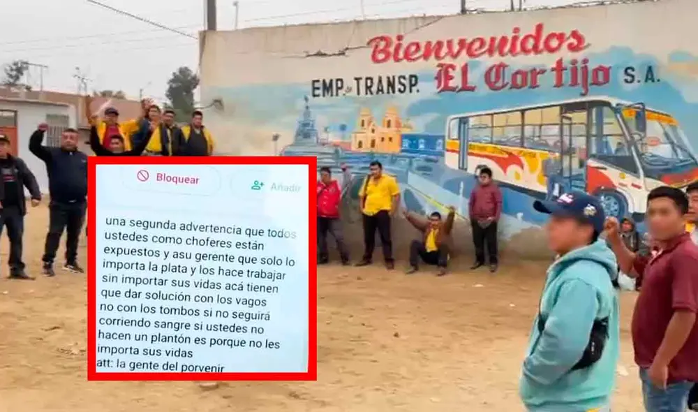 Extorsionadores exigen S/100.000 a transportistas de Trujillo