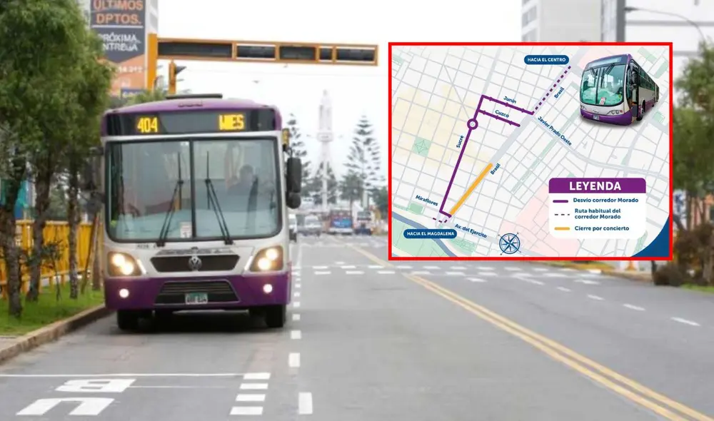 Autoridad de Transporte Urbano para Lima y Callao anuncia desvíos por evento musical en Magdalena del Mar Autoridad de Transporte Urbano para Lima y Callao anuncia desvíos por evento musical en Magdalena del Mar
